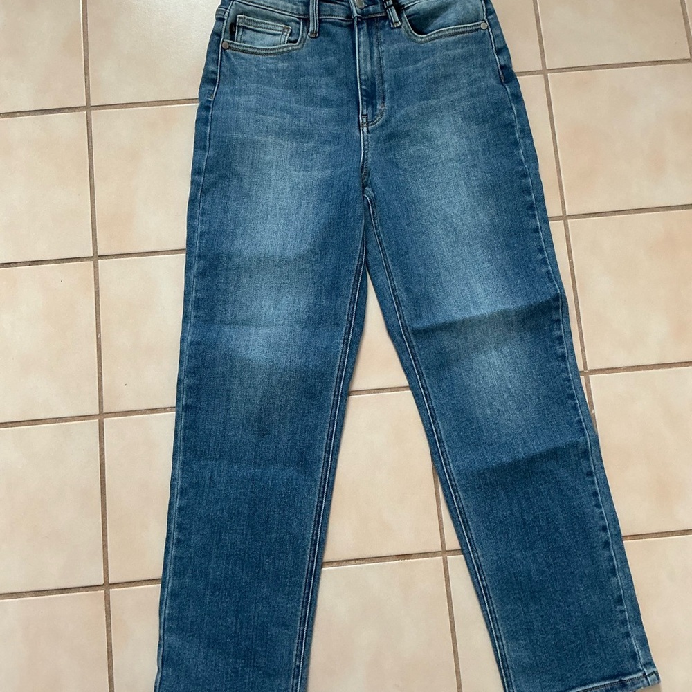 Judy Blue High Waist Ankle Straight Jeans Sz 3/26 NWT!